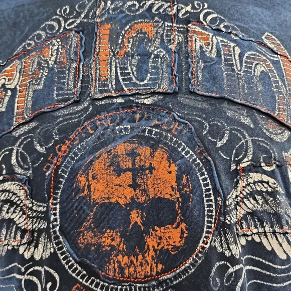 Affliction American Customs Live Fast graphic tee - Picture 5 of 6